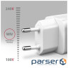 Зарядний пристрій AXAGON 1xUSB QC4.0 + 1xUSB-C PD30W PPS white (ACU-PQ30W)
