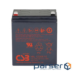 Акумуляторна батарея CSB 12V 5.8AH (HRL1225WF2) AGM
