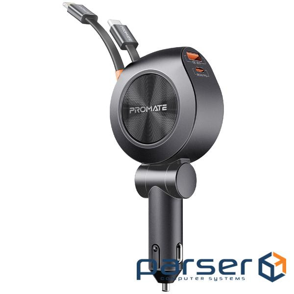 Автомобильное зарядное устройство Promate DriveGear-R2 88W Black
