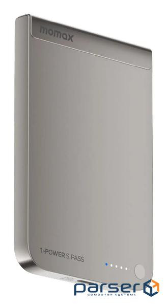 Портативний зарядний пристрій WRL 5000MAH TITANIUM IP161Q2L MOMAX