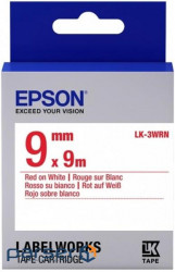 Стрічка для принтера етикеток EPSON LK3WRN (C53S653008)