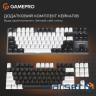 Дротова механічна клавіатура GamePro Genesis Joker (MK124G) 87% Red switches