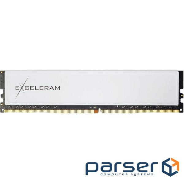 Модуль пам'яті EXCELERAM Black&White White Sark DDR4 3200MHz 8GB (EBW4083216A)