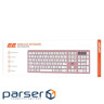 Клавіатура ножнична 2E KS270 105key, WL/BT, EN/UK, рожево-білий (2E-KS270WBPN UA) (2E-KS270WBPN UA)