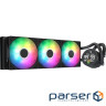 Система водяного охлаждения AeroCool Abyss L360R Digi Black (ACLA-AD36117.11), Intel: 1851/1700/1200