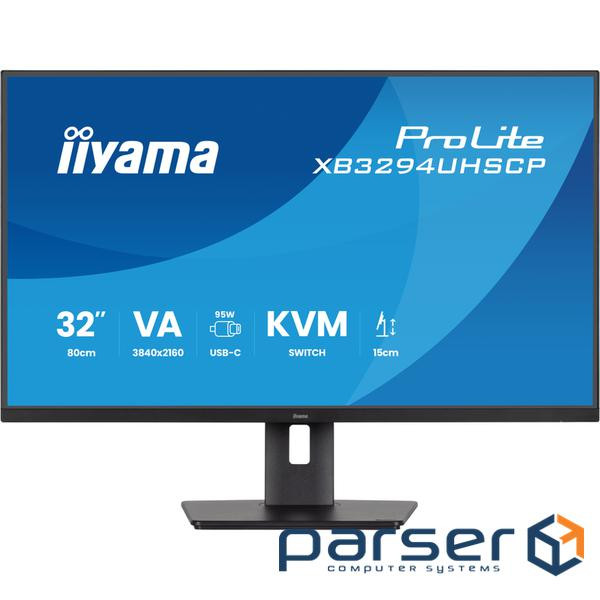 Монітор iiyama XB3294UHSCP-B1