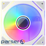 Вентилятор 1stPlayer FC7 White (FC7-WH-1IN1), 120x120x25 мм, 3-pin + 4-pin