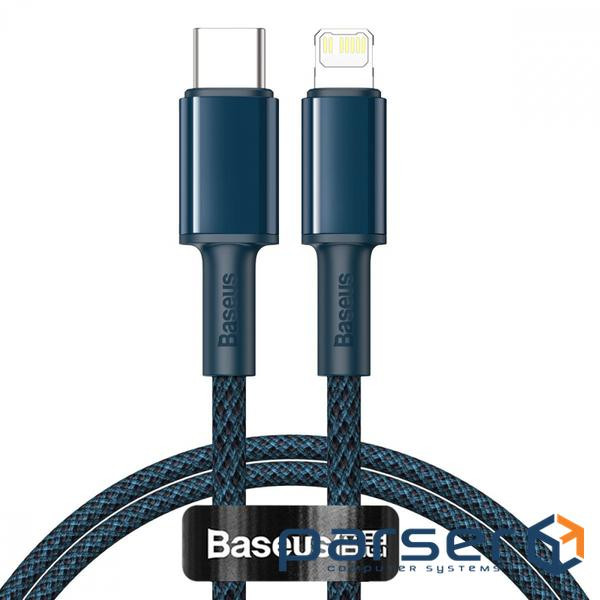 Кабель BASEUS High Density Braided Fast Charging Data Cable Type-C to Lightning 20W 1м B (CATLGD-03)