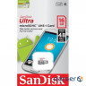 Карта пам'яті SANDISK microSDHC Ultra 16GB UHS-I Class 10 (SDSQUNS-016G-GN3MN)
