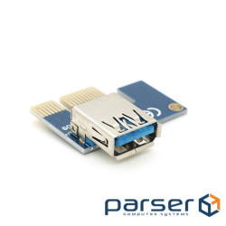 Адаптер - перехідник PCE-N09 з PCI-e x1 на USB 3.0, VER009S, OEM