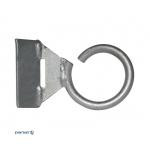 Hook for hanging elements of cable fittings on supports, under one tape, galvanized, d (Kts-8u )