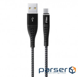 Cable Ttec (2DKX03MS) USB - Micro USB, ExtremeCable, 1.5m , Black