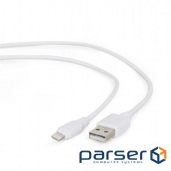 Date cable USB 2.0 AM to Lightning 0.1m Cablexpert (CC-USB2-AMLM-W-0.1M)