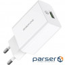 Зарядний пристрій BOROFONE BA21A Long Journey 1xUSB-A White w/Micro-USB cable (BA21AMW)