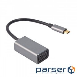 Перехідник USB-C to VGA Viewcon (TE388)