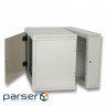 19 "настінний шафа, двосекційний 6U, (370x600x600мм) (RBA-06-AD6-CAX-A1)