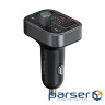 FM-трансмітер BASEUS T-typed S-09 Pro Bluetooth MP3 Car Charger Black (C10762200113-00)