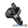 FM-трансмітер BASEUS T-typed S-09 Pro Bluetooth MP3 Car Charger Black (C10762200113-00)