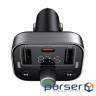 FM-трансмітер BASEUS T-typed S-09 Pro Bluetooth MP3 Car Charger Black (C10762200113-00)