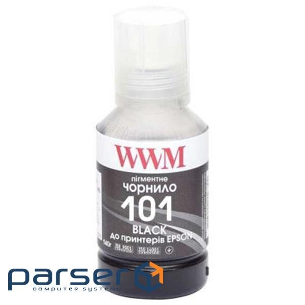 Чорнило WWM EPSON L4150/4160 140г Black Pigmented (E101BP)