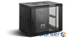 Wall cabinet Kingda 6U 19" 600x450 RAL9004 (KD-007-6406)