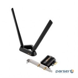 Asus Network PCE-AXE58BT WiFi 6E PCI-E Adapter with 2 external antennas Retail
