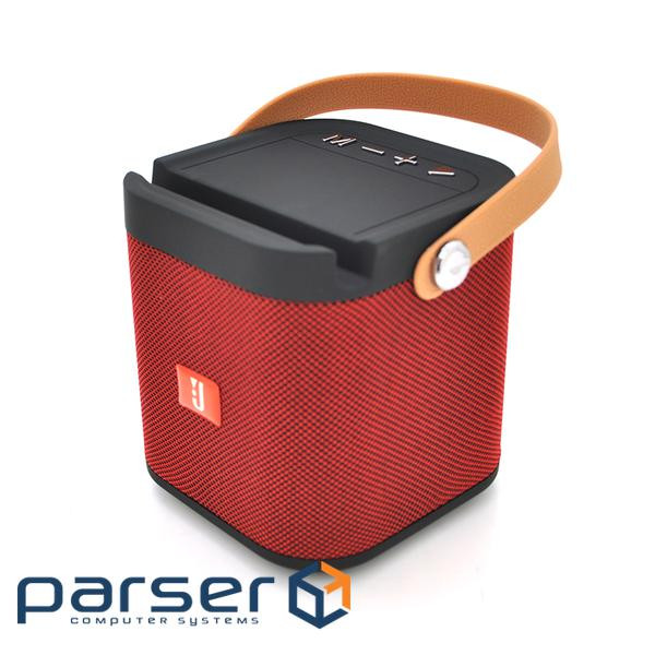 Колонка J12 Bluetooth 4.1 до 10m, 1х 3W, 4&Omega,, 600mAh, &ge,90dB, T (YT-BTS-J12-03101 Red)