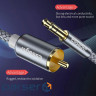 Кабель мультимедійний 3.5mm M to 2xRCA M 2.0m Essager (EYPZJ-MYA0H)