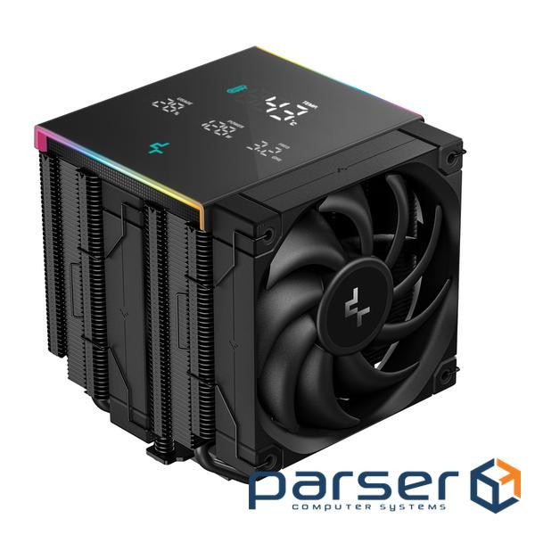 Кулер процесорний DeepCool AK620 Digital Pro (R-AK620-BKAPMN-G), Intel: 1700/1200/1151/1150/1155, A