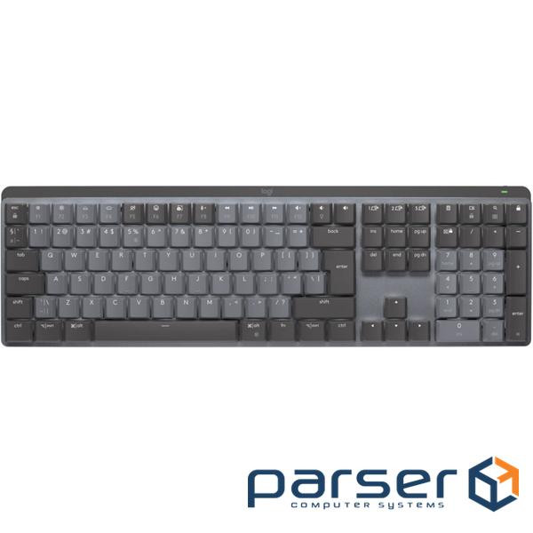 Клавіатура Logitech MX Mechanical Wireless Illuminated Performance Graphite Clicky (920-010759)
