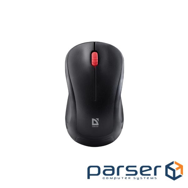 Миша DEFENDER (52205) Bit MB-205, 3D, 1200dpi, BLACK, wireless, silent