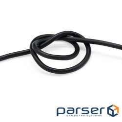 Кабель силіконовий луджений AWG 10 Black (чорний) 100 метрів у бухті ціна за метр (5315)