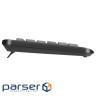 Клавіатура мембранна 2E KM1040 104key, USB-A, EN/UK, чорний (2E-KM1040UB UA)