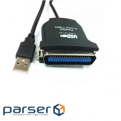 Кабель принтера-адаптер Lucom USB2.0 A-LPT C36 M/M,1.0m Centronics SPP/EPP/ECP (62.09.8057-1)
