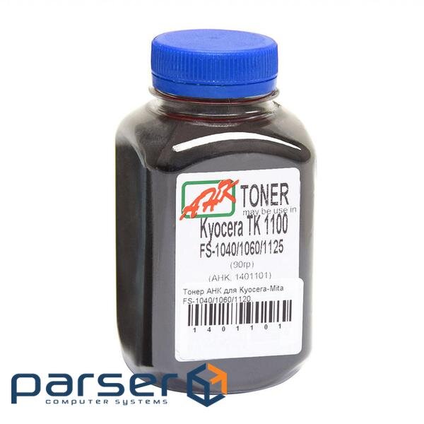 Тонер Kyocera TK-1110/1114/1120/1124, 90г Black AHK (1401101)