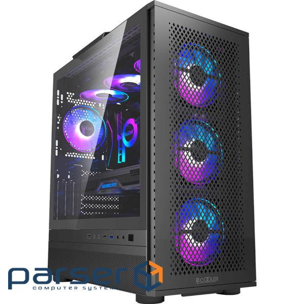 Корпус PCCOOLER Master ME200 Mesh Black