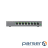 Grandstream GWN7711P, layer 2 Lite Cloud Managed Switch, 8x GbE RJ45, 4x PoE/PoE+ or +24VDC output m