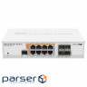 Комутатор мережевий Mikrotik CRS112-8P-4S-IN