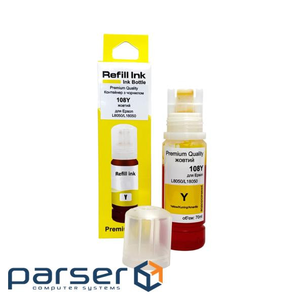 Чорнило Premium Quality Epson 108 70мл Yellow (70264906)