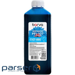 Чорнило Barva Canon PFI-102/107 1L C (C107-890)