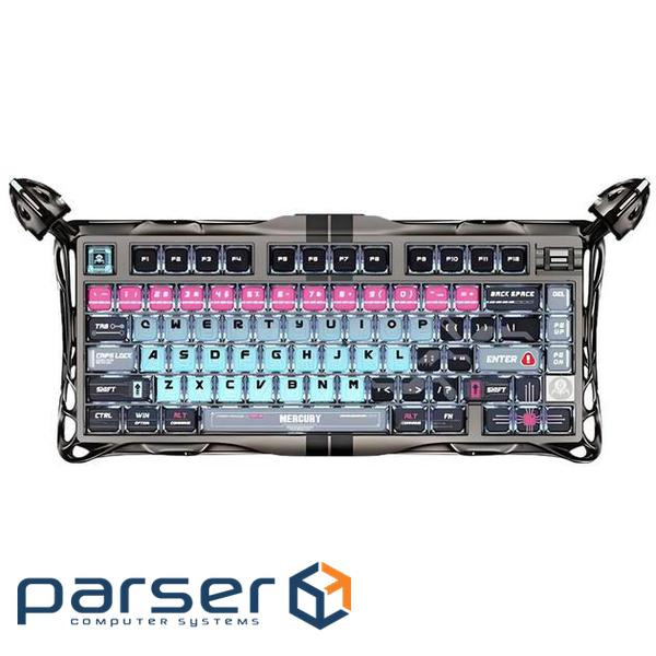 Клавіатура механічна GravaStar Mercury V75 Pro 80keys, Magnetic Jade Gaming, 8K (GS V75 PRO RM EGRY)