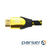 Кабель Ritar PL-HD207 HDMI-HDMI 19+1, UltraHD 8K 60HZ,4K 120HZ, 5.0m (YT-HDMI(M)/(M)V2.1-5.0m Black)
