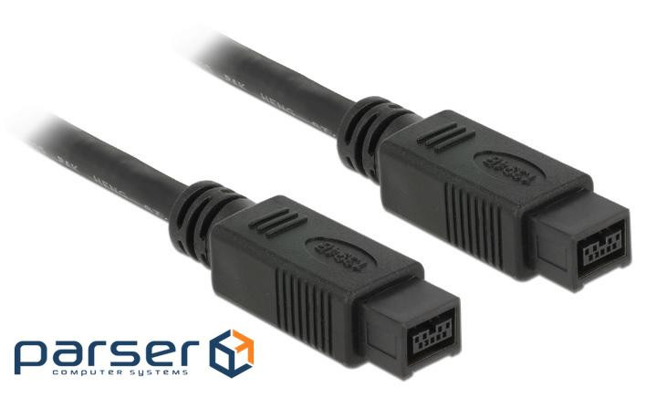 Кабель Delock відео-сигнальний FireWire 9p M/M 3.0m,Shielded D=6.0mm AWG24+28 (70.08.2600-1)