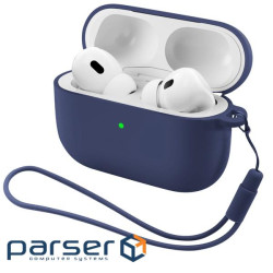 Чохол для навушників Armorstandart Silicone Case для Apple Airpods Pro 3 Dark Blue (ARM88292)