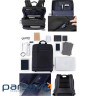 Рюкзак для ноутбука Xiaomi 14" RunMi 90 Classic Business Backpack Dark Grey/Black (Ф00650)