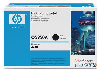 Картридж HP CLJ 643A Black для 4700 (Q5950A)