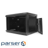 Шафа настінна Merlion 6U 19" 600*350*367 (Ш*Г*В)мм, black (MI3-6306 / 36527)