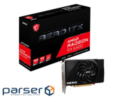 Відеокарта AMD Radeon RX 6400 4GB GDDR6 Aero ITX MSI (RX 6400 AERO ITX 4G)