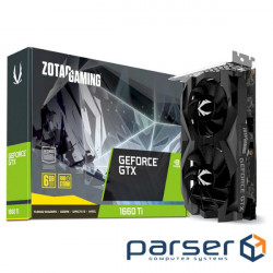 Відеокарта ZOTAC GeForce GTX 1660 Ti 6GB GDDR6 192-bit Gaming (ZT-T16610F-10L)