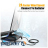 Дата кабель USB 2.0 AM/AM 0.5m 5Gbps Essager (EXCAA2-YTB01)